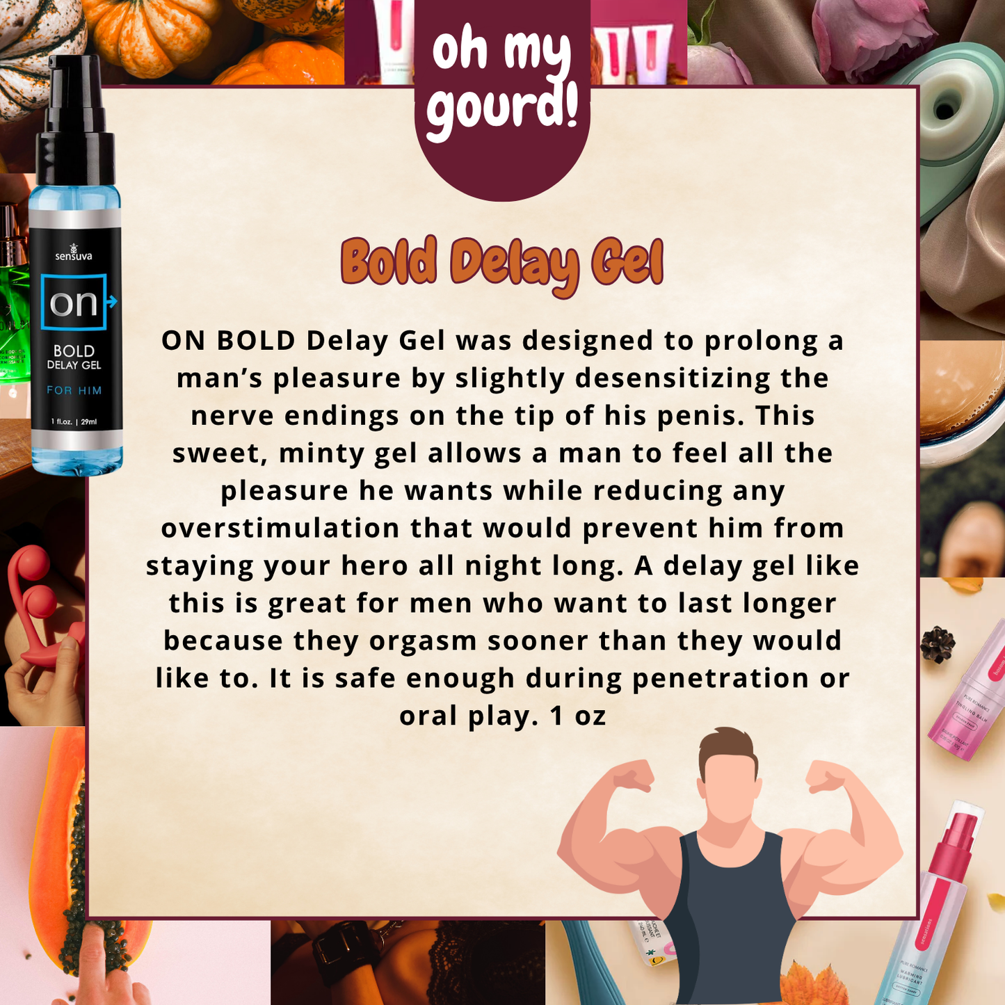 Bold Delay Gel