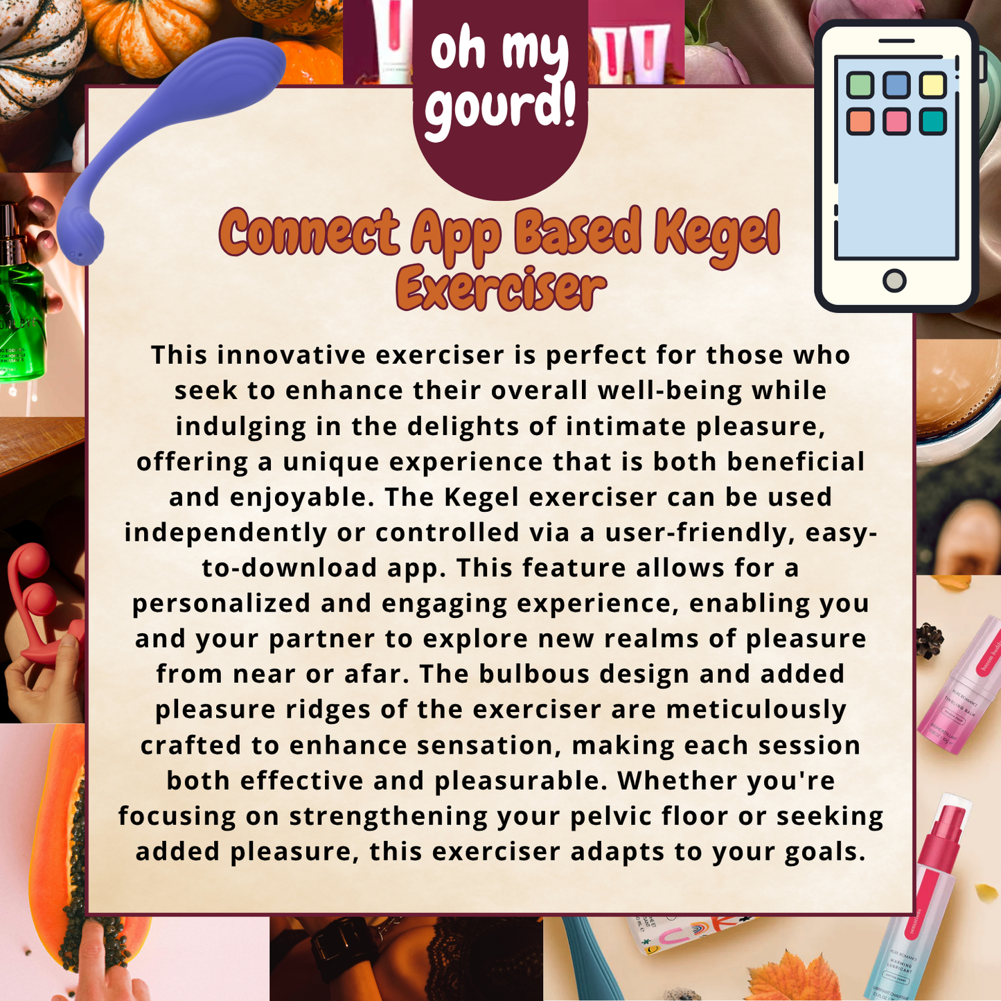 Connect App Based Kegel Exerciser