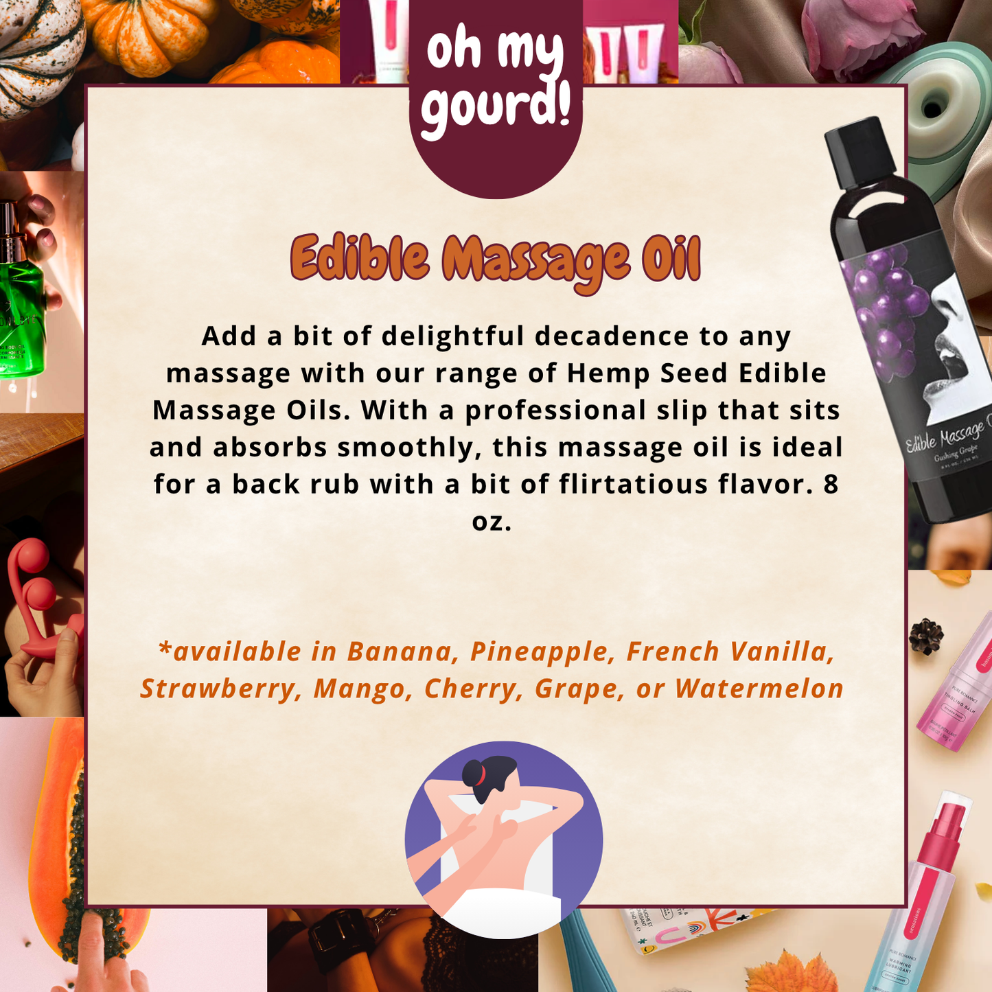 Edible Massage Oil