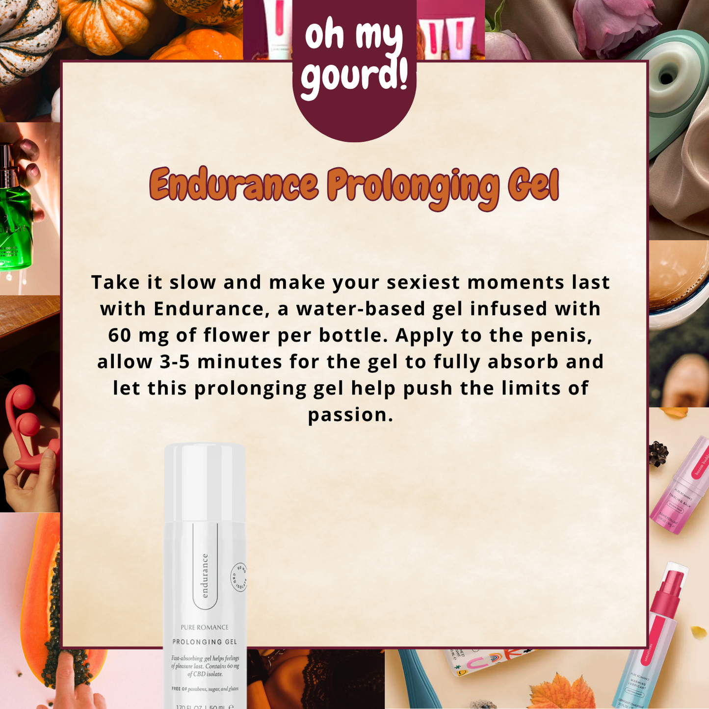 Endurance Prolonging Gel