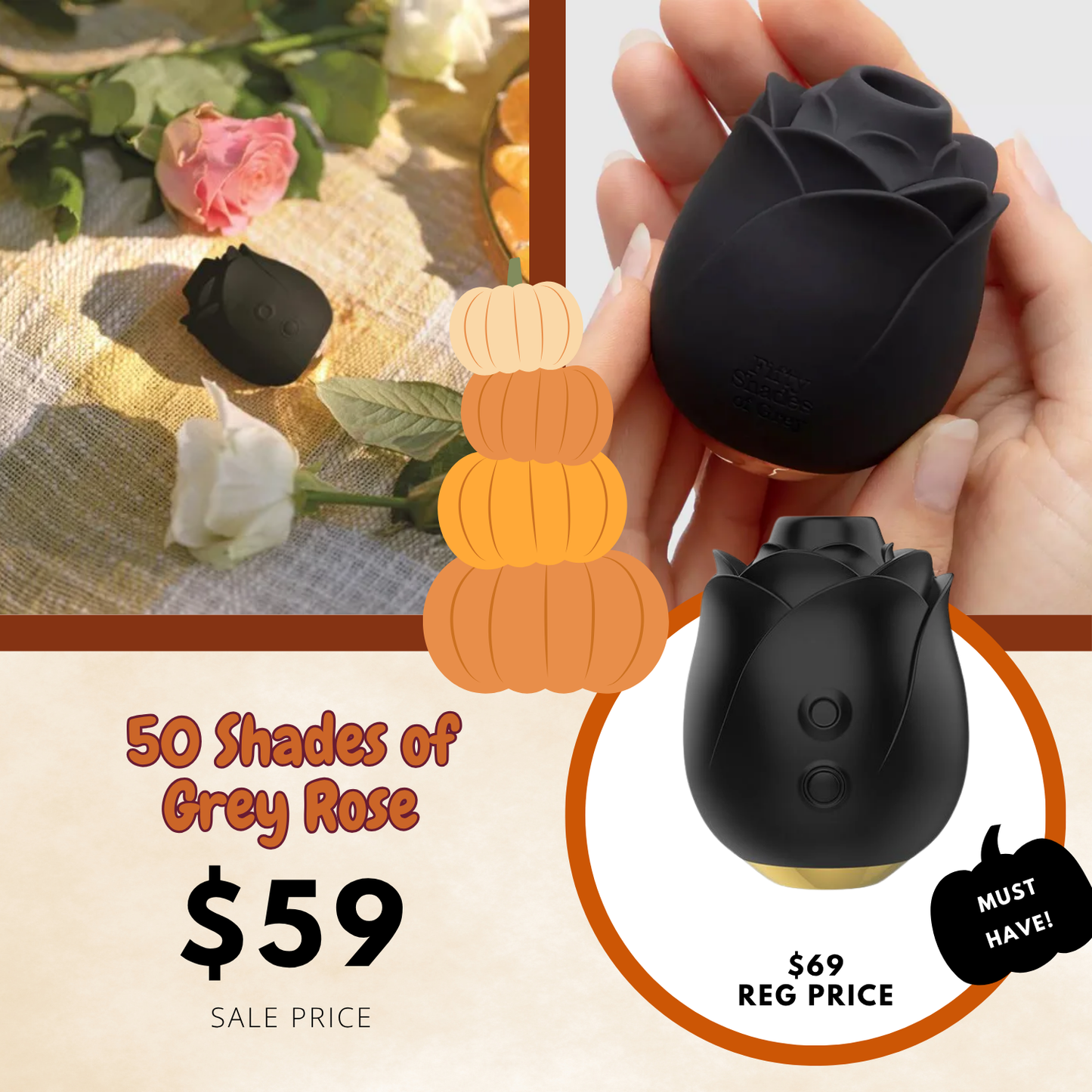 Fifty Shades of Grey Rose