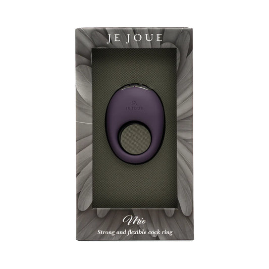 Je Joue Mio Rechargeable Vibrating Silicone Cock Ring Purple