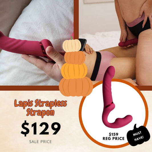 Lapis Strapless Strap On