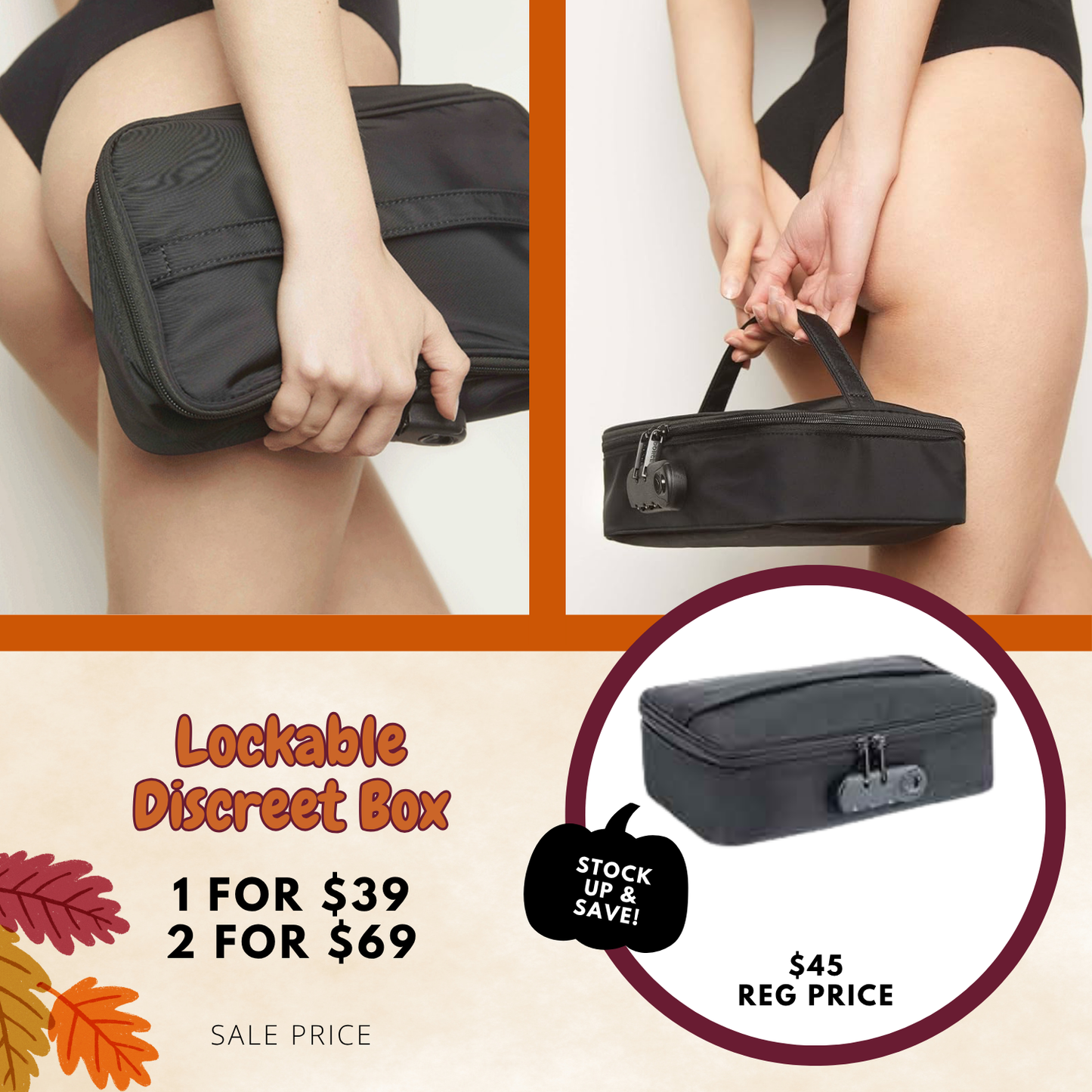 Lockable Discreet Box