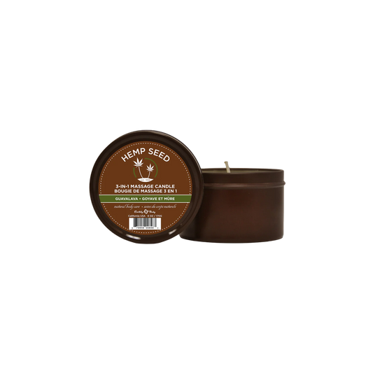Massage Candle - Hemp Seed
