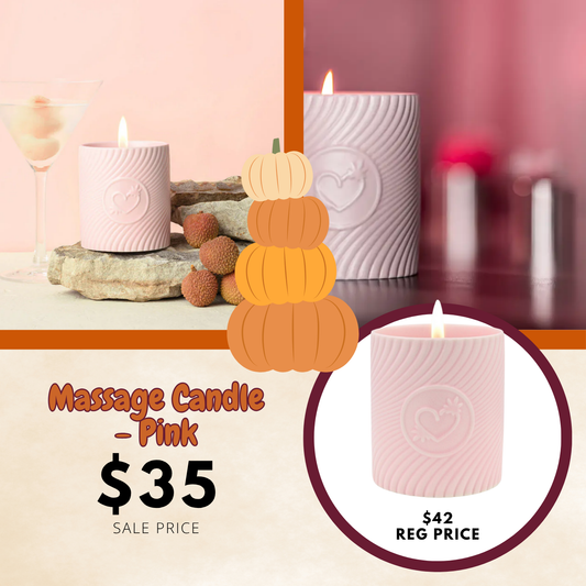 Massage Candle - Pink