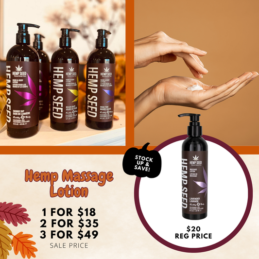 Massage Lotion - Hemp