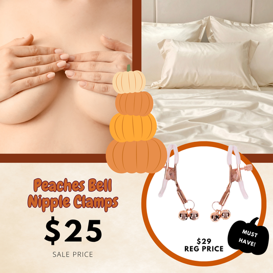 Peaches N Creame Bell Nipple Clamps