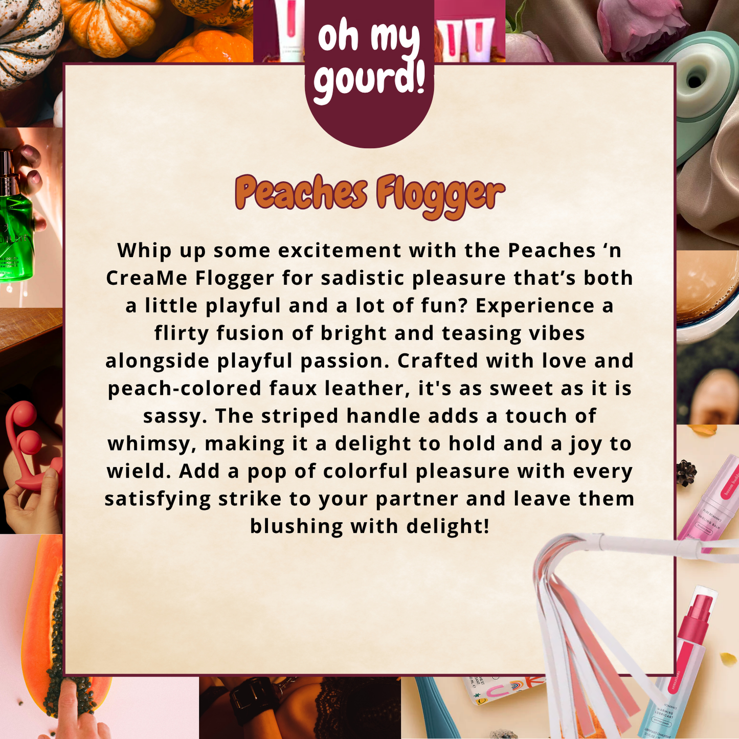 Peaches N Creame Flogger