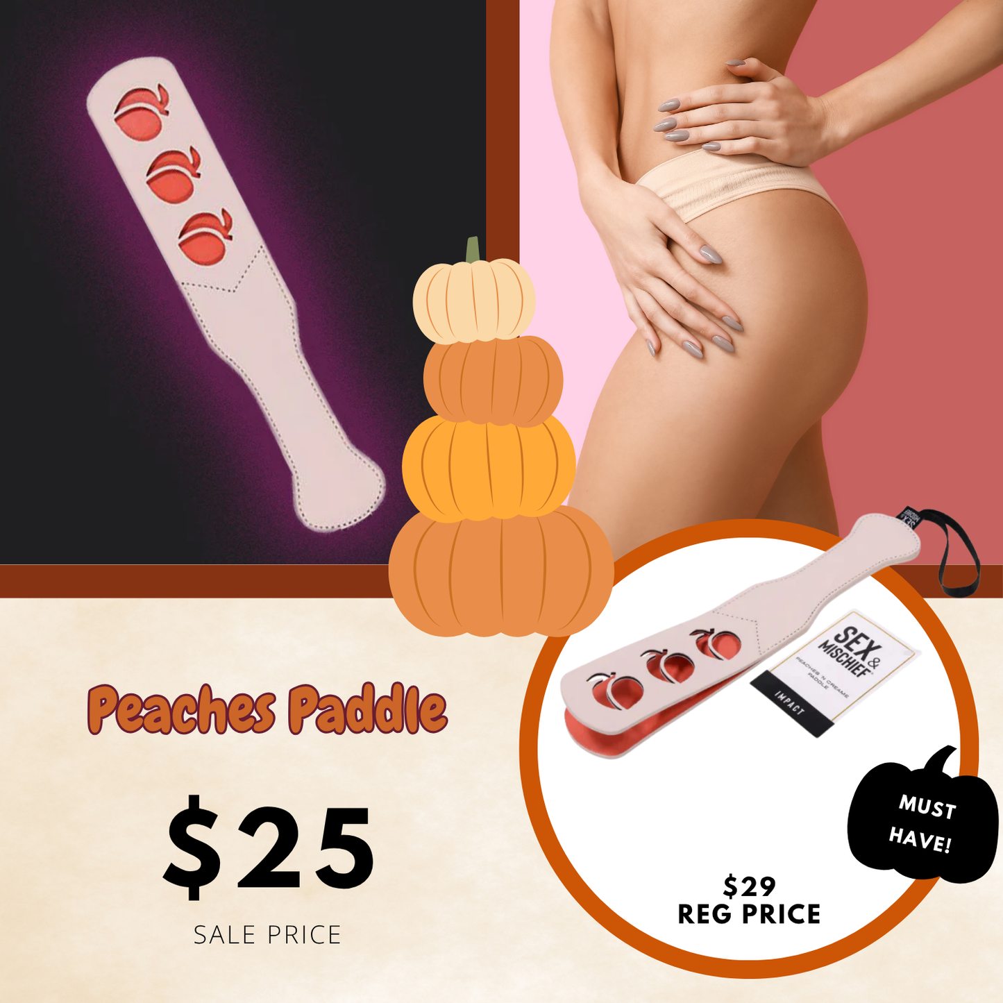 Peaches N Creame Paddle