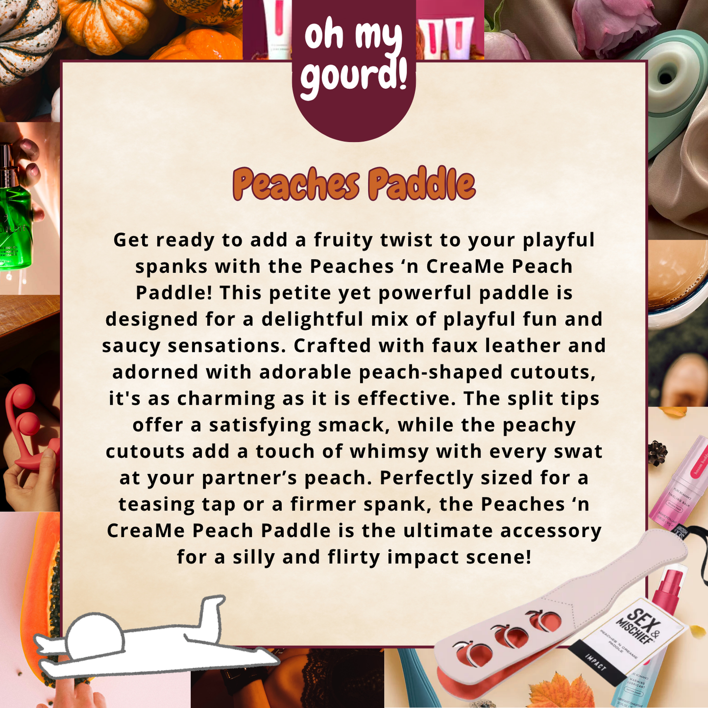 Peaches N Creame Paddle