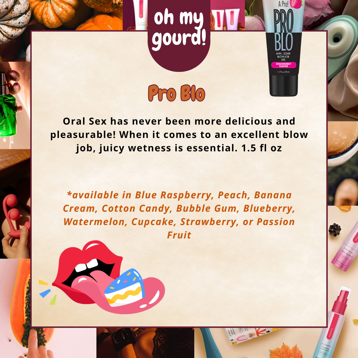Pro Blo Oral Pleasure Gel