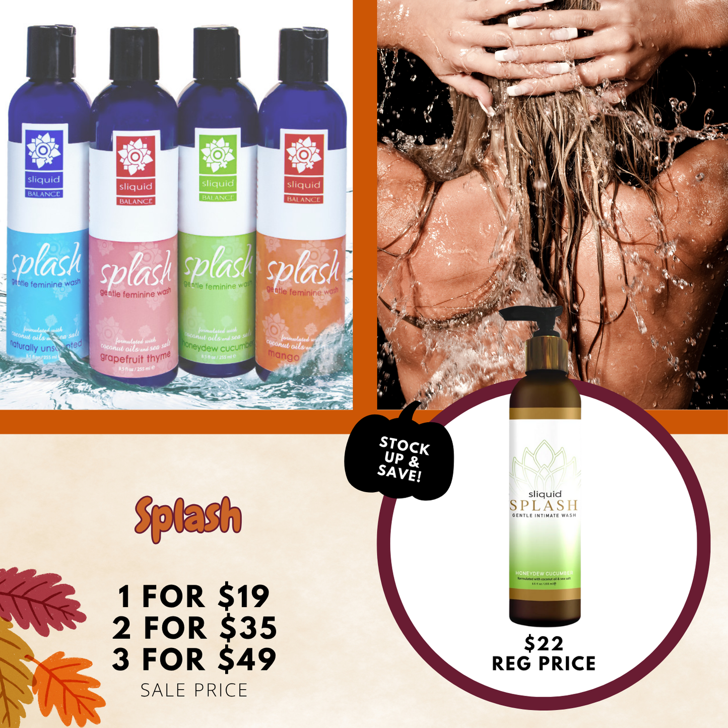 Splash Feminine Wash